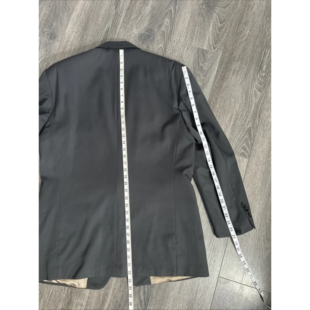 Sanlorenzo 40R Dark Gray Wool Jacket